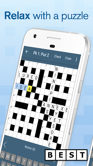Best Quick Crossword Screenshot 0