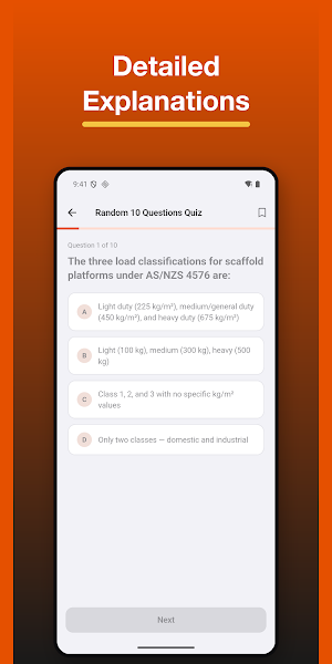 Scaffolding Ticket AU Screenshot 1