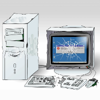 Crazy Smashing Computer