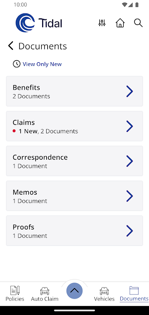 Tidal Insurance Mobile Screenshot 2