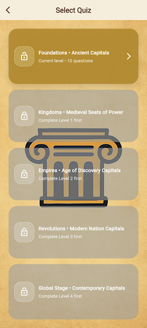 Capitals In History Screenshot 1