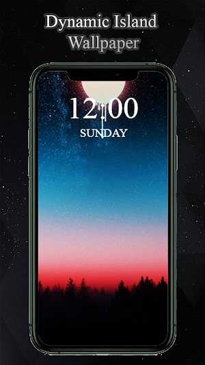 Dynamic Island Wallpaper 2024 Screenshot 2