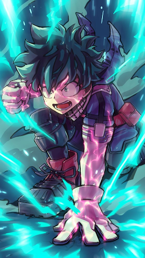 Izuku Midoriya Deku Wallpaper Screenshot 1