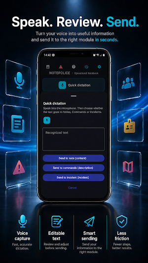 NOTEPOLICE: Police Notebook Screenshot 2