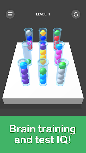 Sort Balls - Color Puzzle Screenshot 2