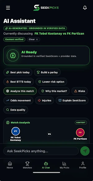 SeekPicks Screenshot 2