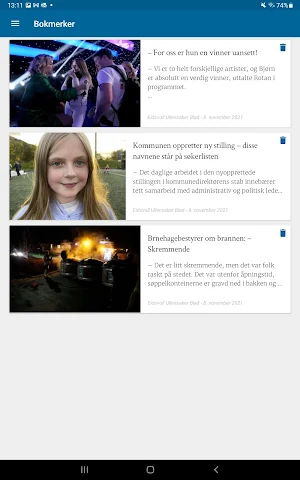 Eidsvoll Ullensaker Blad eAvis Screenshot 1