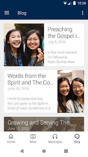 Christians on Campus Screenshot 1