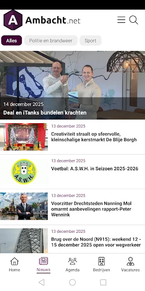 Ambacht.net Screenshot 1