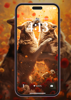 Wolf Wallpaper HD Screenshot 1