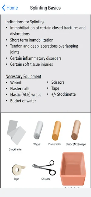Splinting 101 Screenshot 1