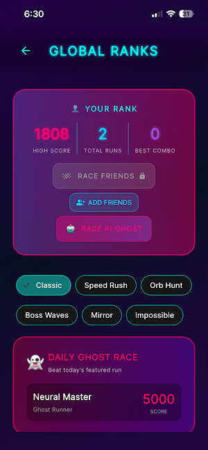 Neuro Spark Rush Screenshot 3