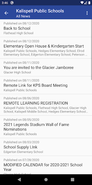 Kalispell Public Schools Screenshot 1