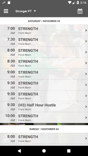 STRONGER Personal Training Screenshot 2