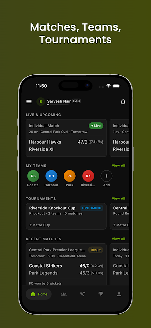 Skipper Cricket Screenshot 3
