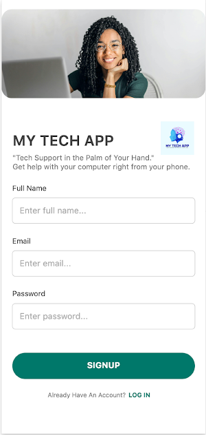 My Tech App Screenshot 0