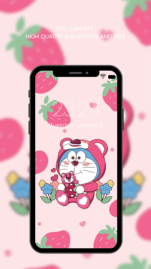 Cute Lotso Bear Wallpaper HD Screenshot 1