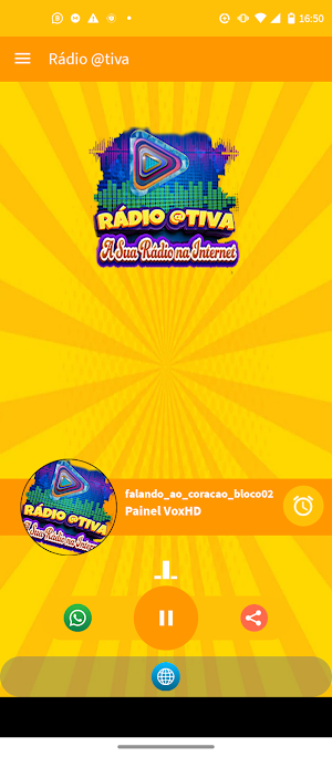Rádio @tiva Screenshot 1
