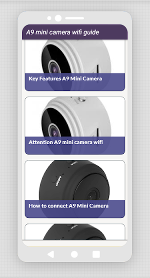 A9 mini camera wifi app guide Screenshot 3