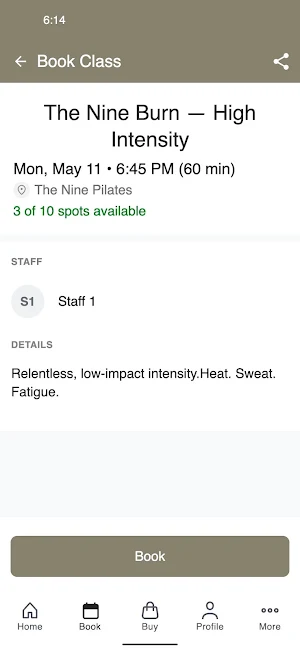 The Nine Pilates Screenshot 2