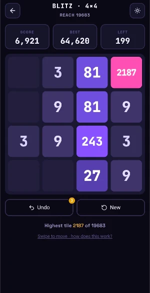 2048 Classic - Original Screenshot 3