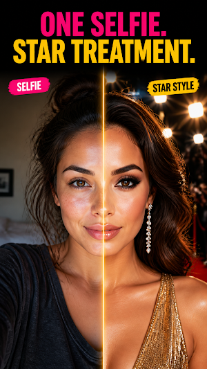 Celebrity Blend: Star Portrait Screenshot 0