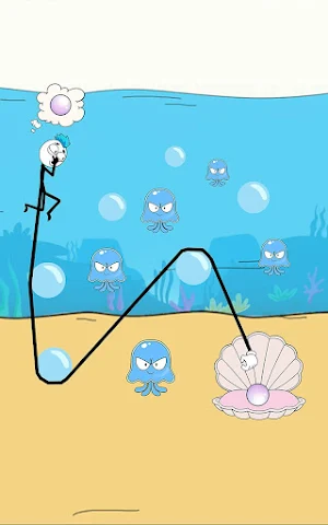 Thief Game Puzzle - Stickman Puzzle, Brain Teaser Screenshot 0