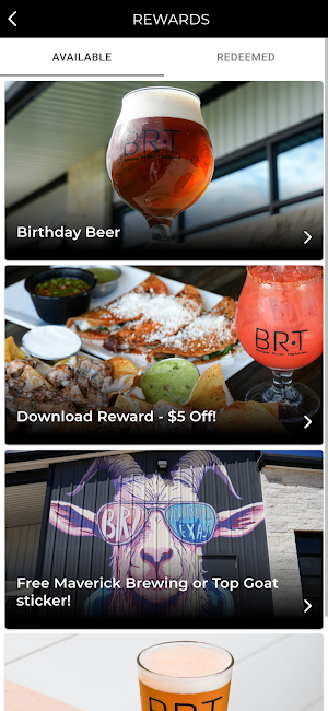 Maverick Brewing Co. Screenshot 2