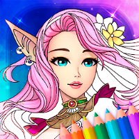 Fantasy Coloring Book
