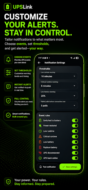 UPSLink – NUT UPS Monitor Screenshot 3