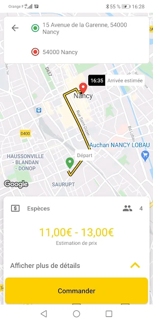 Les Taxis De Nancy Screenshot 2