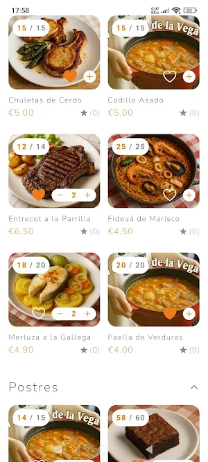 Cooking · comida casera Screenshot 2