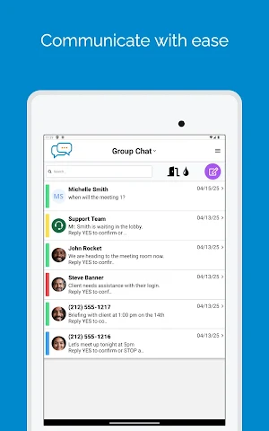 CloudChat Mobile Screenshot 1