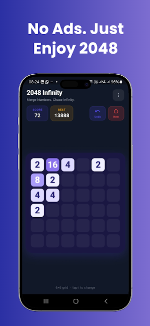 2048 Infinity Game Screenshot 1