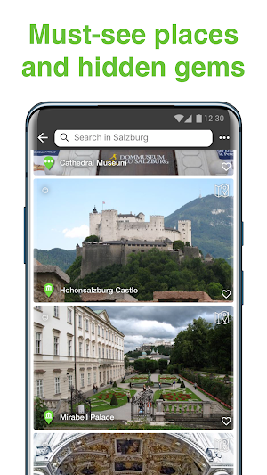 Salzburg SmartGuide - Audio Guide & Offline Maps Screenshot 2