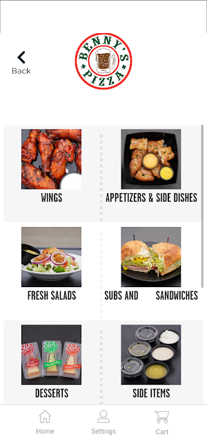 Benny's Pizza Carryout Screenshot 1