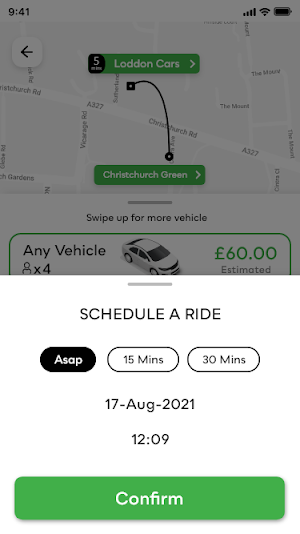 Loddon Cars Reading Taxis Screenshot 2