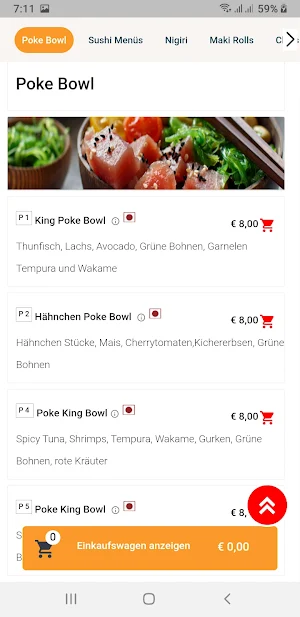 King Sushi Bowl Screenshot 3