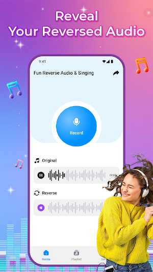 Fun Reverse Audio & Singing Screenshot 2