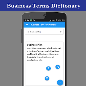 Business Terms Dictionary Screenshot 2