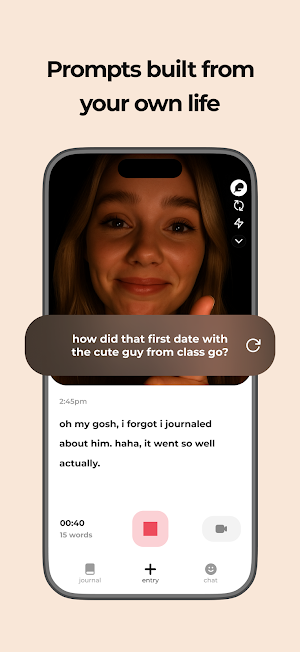 Confide - Video Journal Screenshot 1