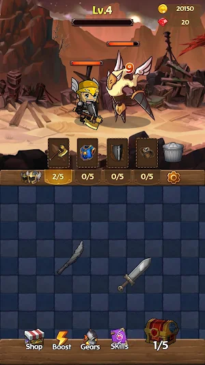 Merge Hero - Brave Legend Screenshot 1