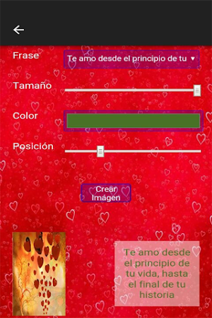 Escribir imagenes de amor Screenshot 0