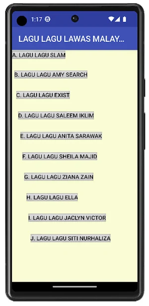 LAGU LAGU LAWAS MALAYSIA Screenshot 0