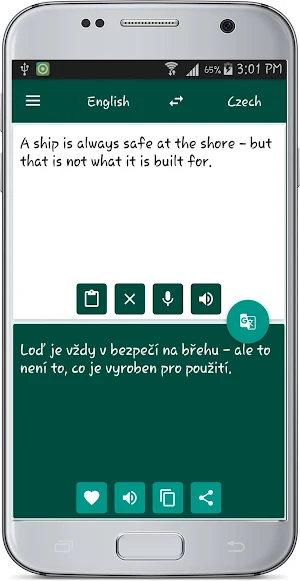 English Czech Translate Screenshot 0