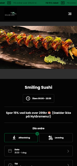 Smiling Sushi Screenshot 1