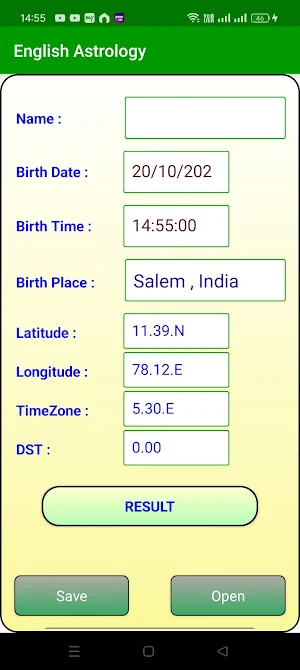 English Astrology & Horoscope Screenshot 1