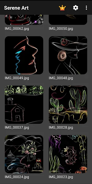 Glow Silk paint - Neon Doodle Screenshot 0