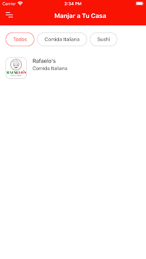 Manjar a Tu Casa Screenshot 1