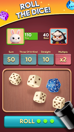 Yatzy No Mercy! Dice Duel Screenshot 0